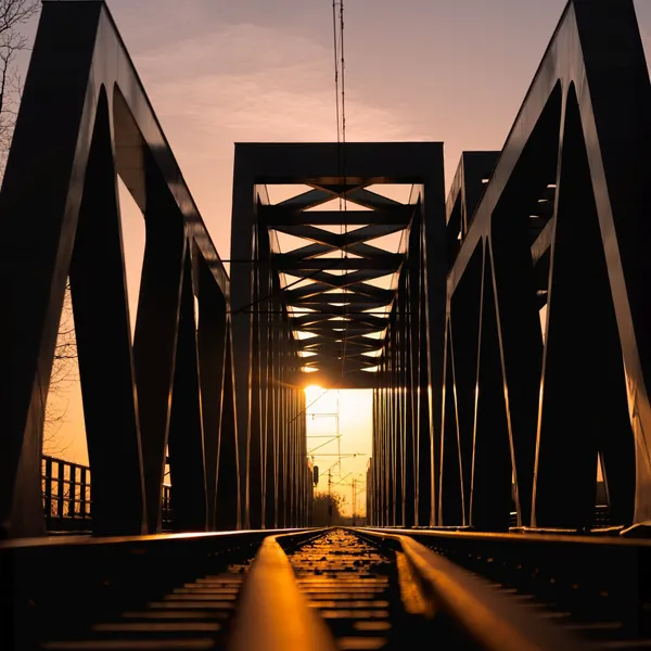 Nowy most kolejowy w Opolu